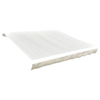 vidaXL Ανταλλακτικό Ύφασμα Τέντας Κρεμ 450x300 εκ. Πολυεστέρας