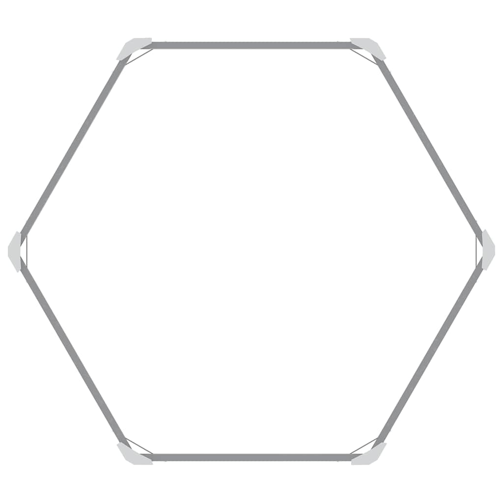 vidaXL Ζαρντινιέρα Υπερυψωμένη Πράσινη 129x129x77 εκ. Γαλβαν. Χάλυβας - Image 3