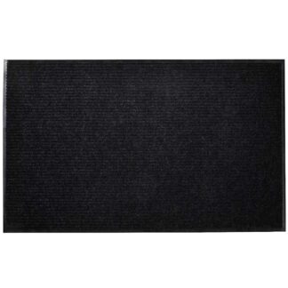 vidaXL Πατάκι Πόρτας Μαύρο 120 x 180 εκ. από PVC