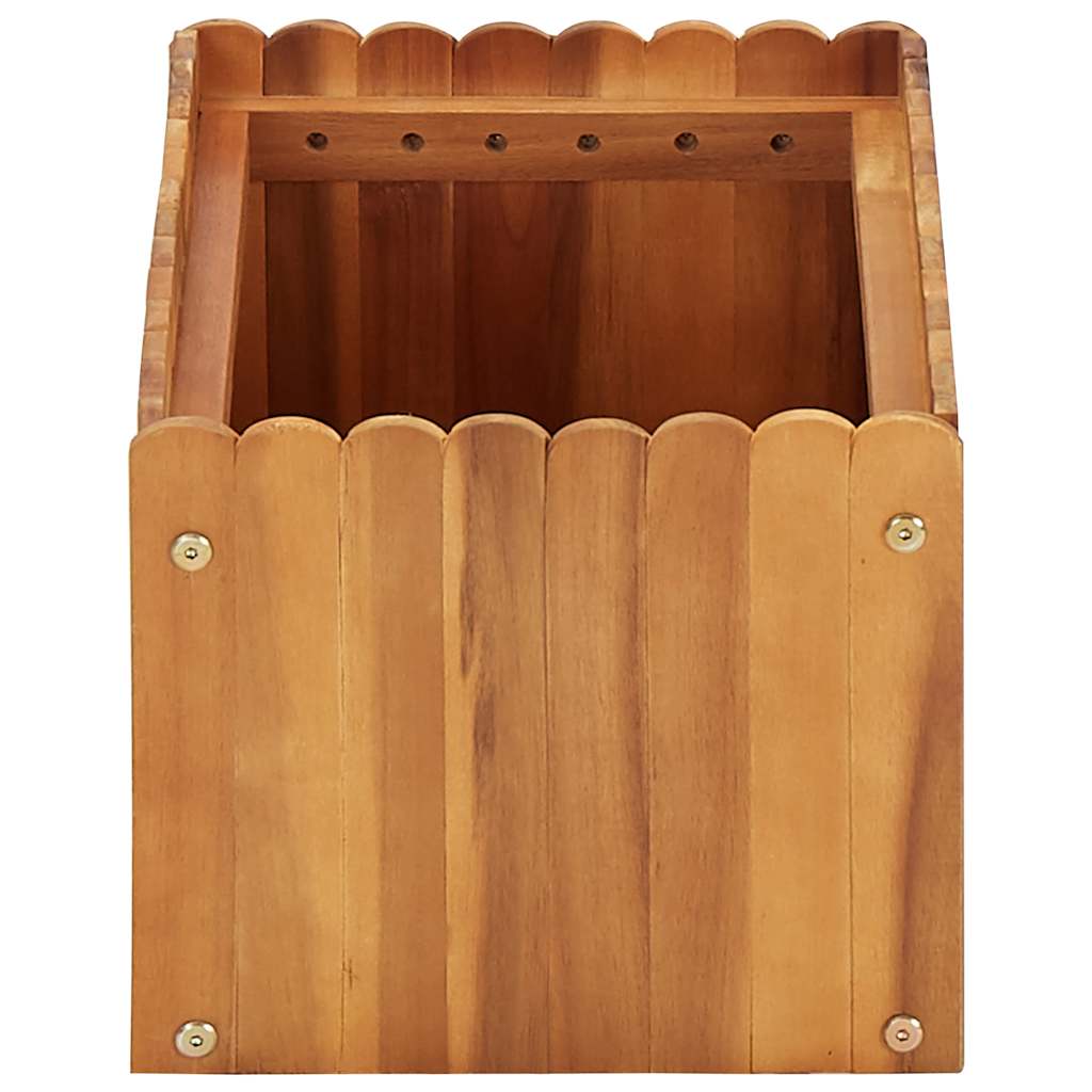 vidaXL Ζαρντινιέρα Υπερυψωμένη 50 x 30 x 25 εκ. από Μασίφ Ξύλο Ακακίας - Image 3