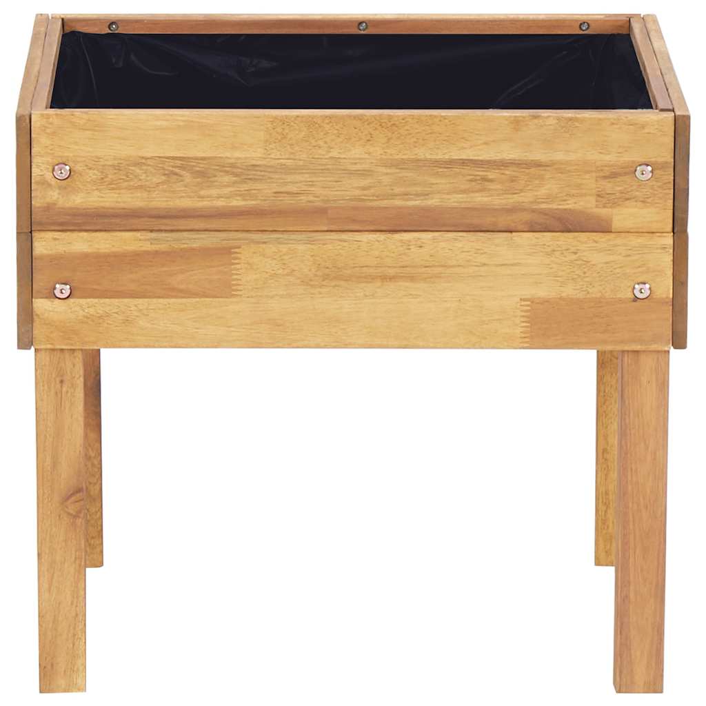 vidaXL Ζαρντινιέρα Υπερυψωμένη 50 x 40 x 45 εκ. από Μασίφ Ξύλο Ακακίας - Image 3