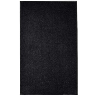 vidaXL Πατάκι Πόρτας Μαύρο 117x220 εκ. PVC