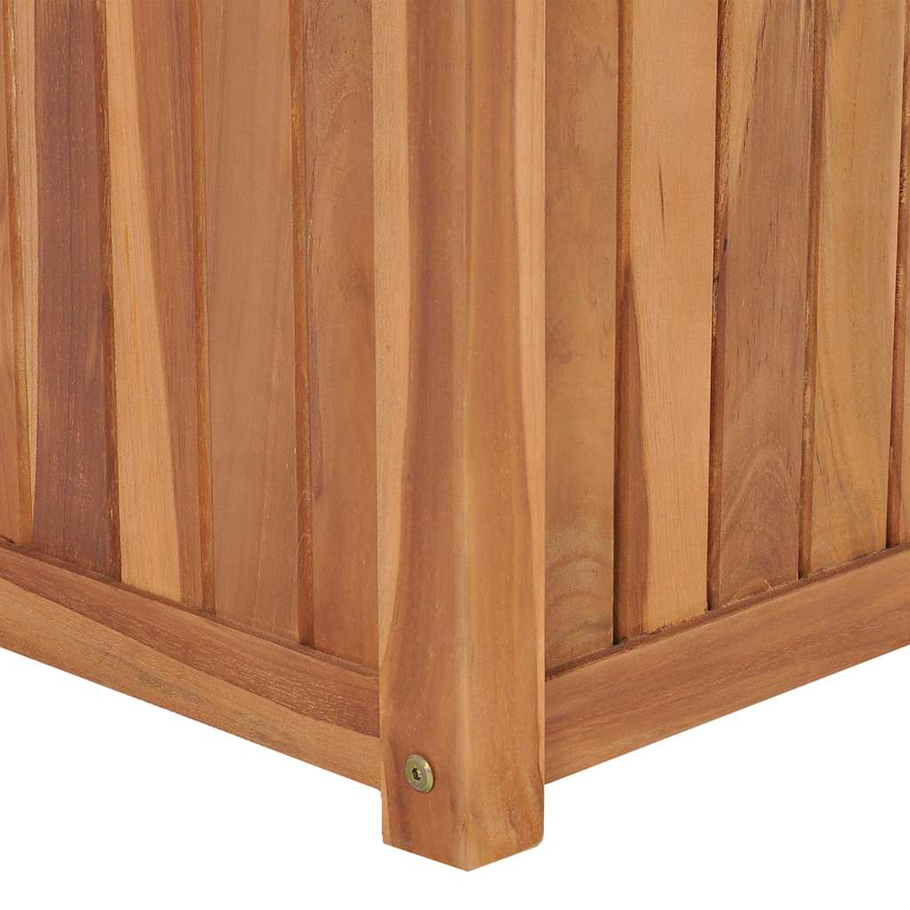 vidaXL Ζαρντινιέρα Υπερυψωμένη 50 x 50 x 50 εκ. από Μασίφ Ξύλο Teak - Image 5