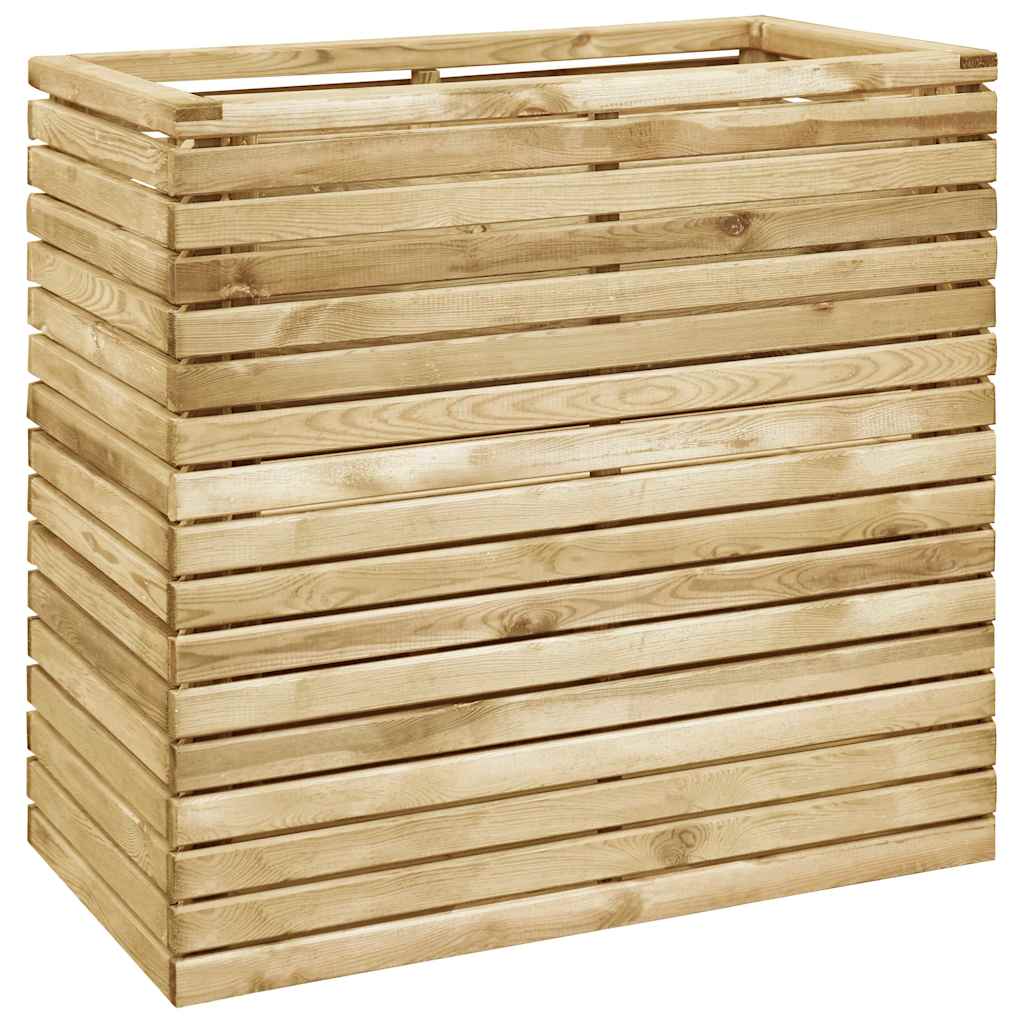 vidaXL Ζαρντινιέρα Υπερυψωμένη 100x50x100 εκ. Εμποτισμένο Ξύλο Πεύκου