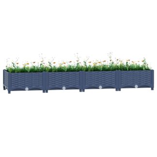 vidaXL Ζαρντινιέρα 160 x 40 x 23 εκ. από Πολυπροπυλένιο