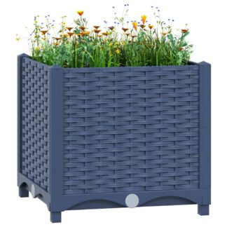 vidaXL Ζαρντινιέρα 40 x 40 x 38 εκ. από Πολυπροπυλένιο