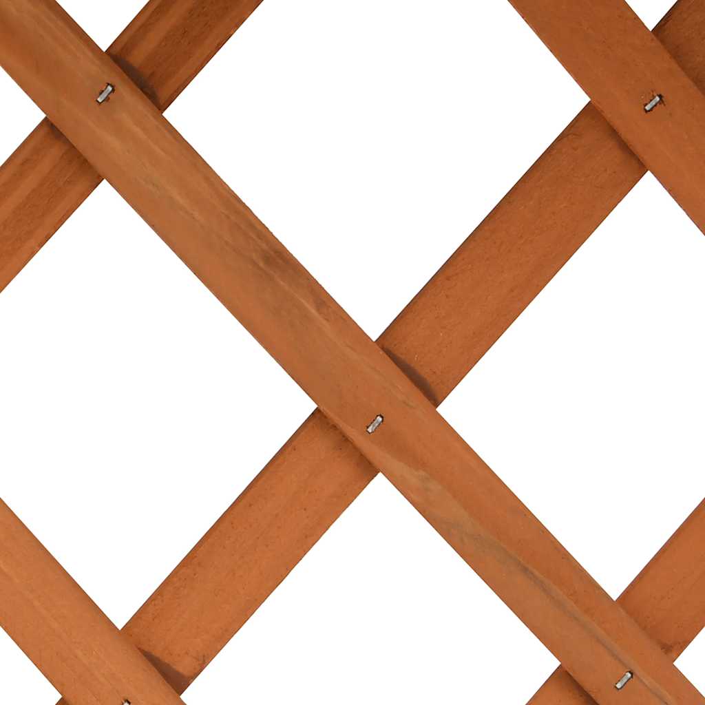 vidaXL Γλάστρα Κήπου με Καφασωτό Πορτοκαλί 45x30x74 εκ. Ξύλο Ελάτης - Image 5