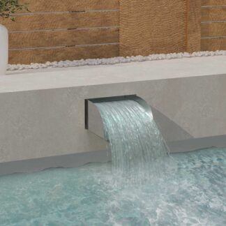 vidaXL Καταρράκτης 30 x 34 x 14 εκ. από Ανοξείδωτο Ατσάλι 304