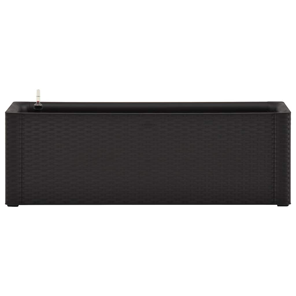 vidaXL Ζαρντινιέρα Κήπου Ανθρακί 100x43x33 εκ. με Αυτόματο Πότισμα - Image 3