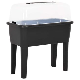 vidaXL Ζαρντινιέρα Υπερυψωμένη 77 x 38,7 x 82 εκ. από Πολυπροπυλένιο