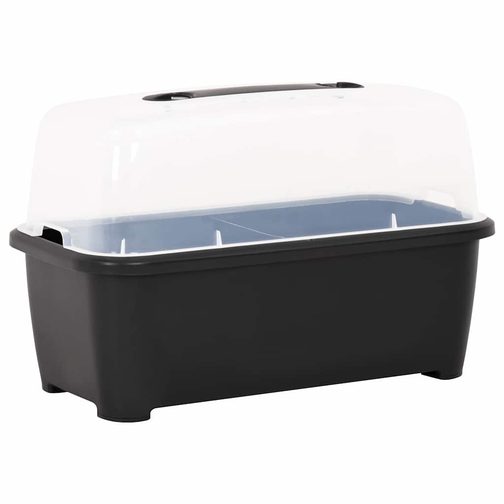 vidaXL Ζαρντινιέρα Υπερυψωμένη 77 x 38,7 x 82 εκ. από Πολυπροπυλένιο - Image 4