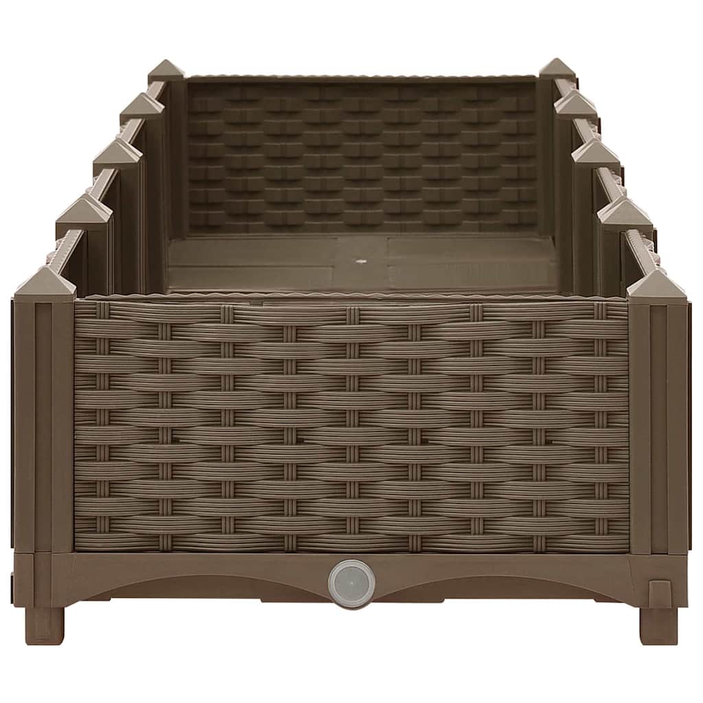 vidaXL Ζαρντινιέρα 160 x 40 x 23 εκ. από Πολυπροπυλένιο - Image 4