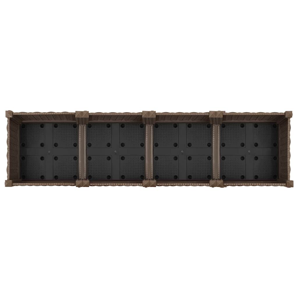 vidaXL Ζαρντινιέρα 160 x 40 x 23 εκ. από Πολυπροπυλένιο - Image 5