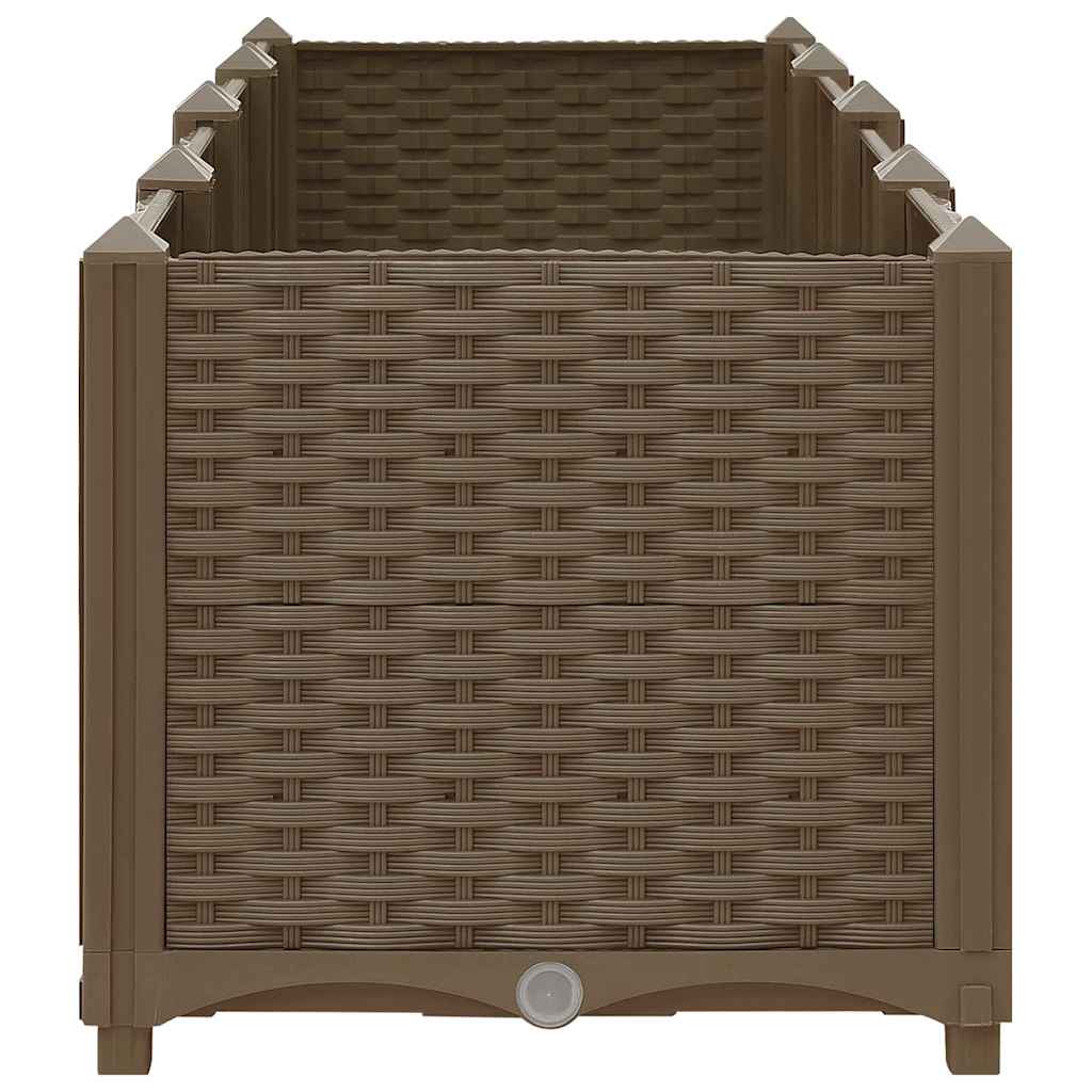 vidaXL Υπερυψωμένο Κρεβάτι 160x40x38 εκ. από Πολυπροπυλένιο - Image 4