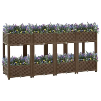 vidaXL Ζαρντινιέρα 160 x 40 x 71 εκ. από Πολυπροπυλένιο