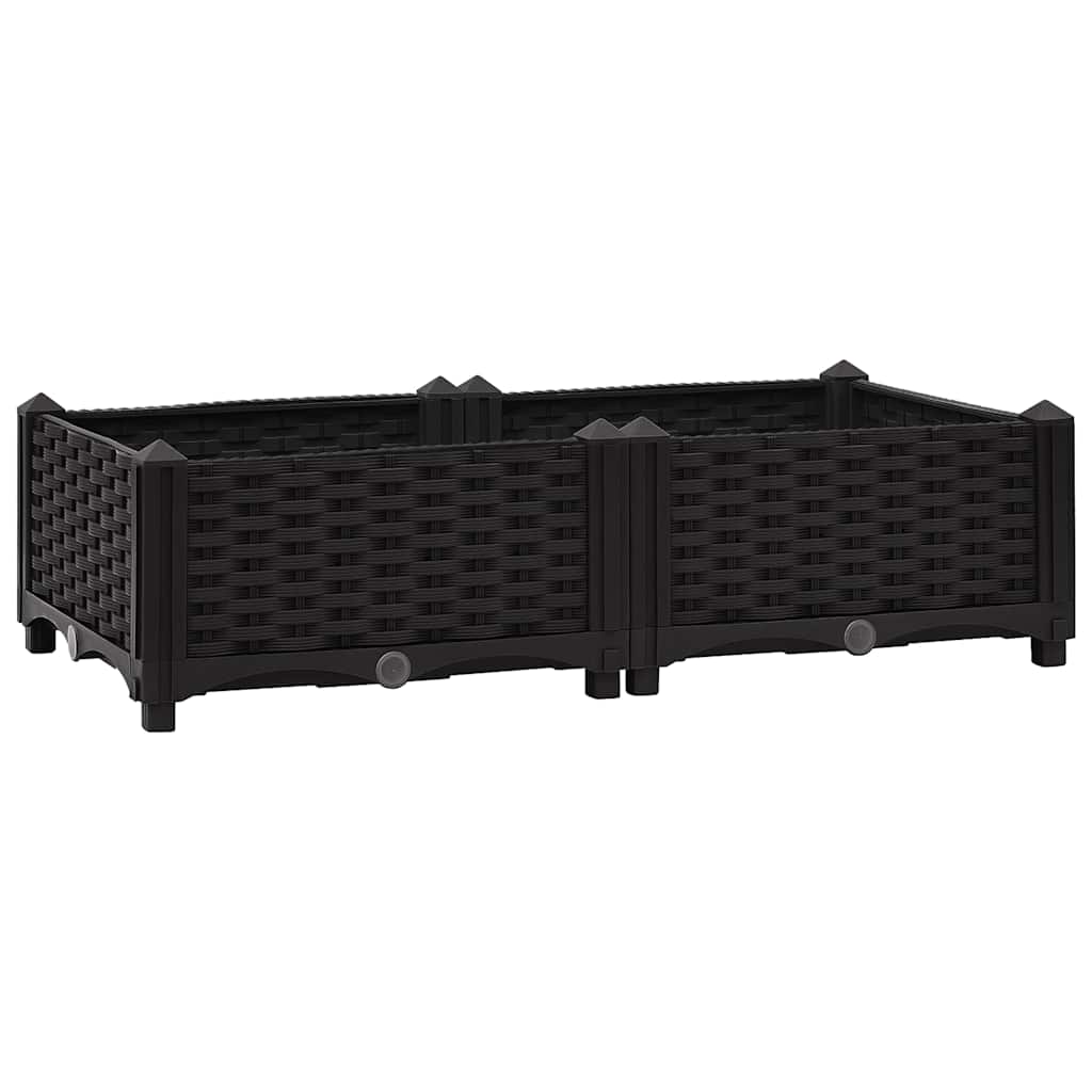 vidaXL Ζαρντινιέρα 80 x 40 x 23 εκ. από Πολυπροπυλένιο - Image 2