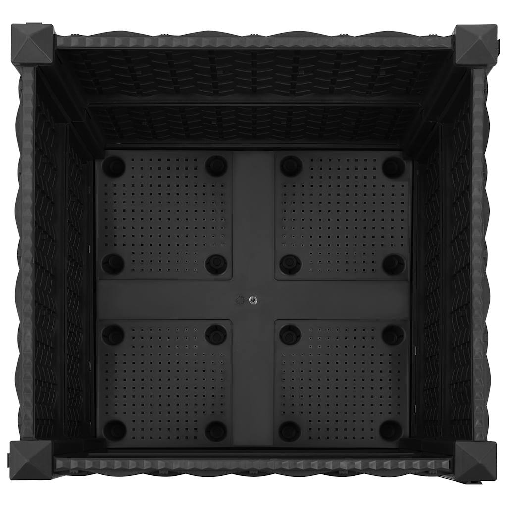 vidaXL Υπερυψωμένο Κρεβάτι 40x40x38 εκ. από Πολυπροπυλένιο - Image 4