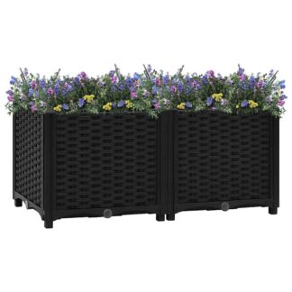 vidaXL Υπερυψωμένο Κρεβάτι 80x40x38 εκ. από Πολυπροπυλένιο