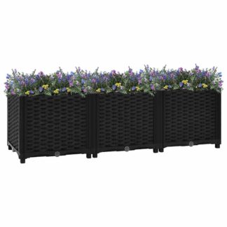 vidaXL Ζαρντινιέρα 120 x 40 x 38 εκ. από Πολυπροπυλένιο