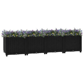 vidaXL Ζαρντινιέρα 160 x 40 x 38 εκ. από Πολυπροπυλένιο