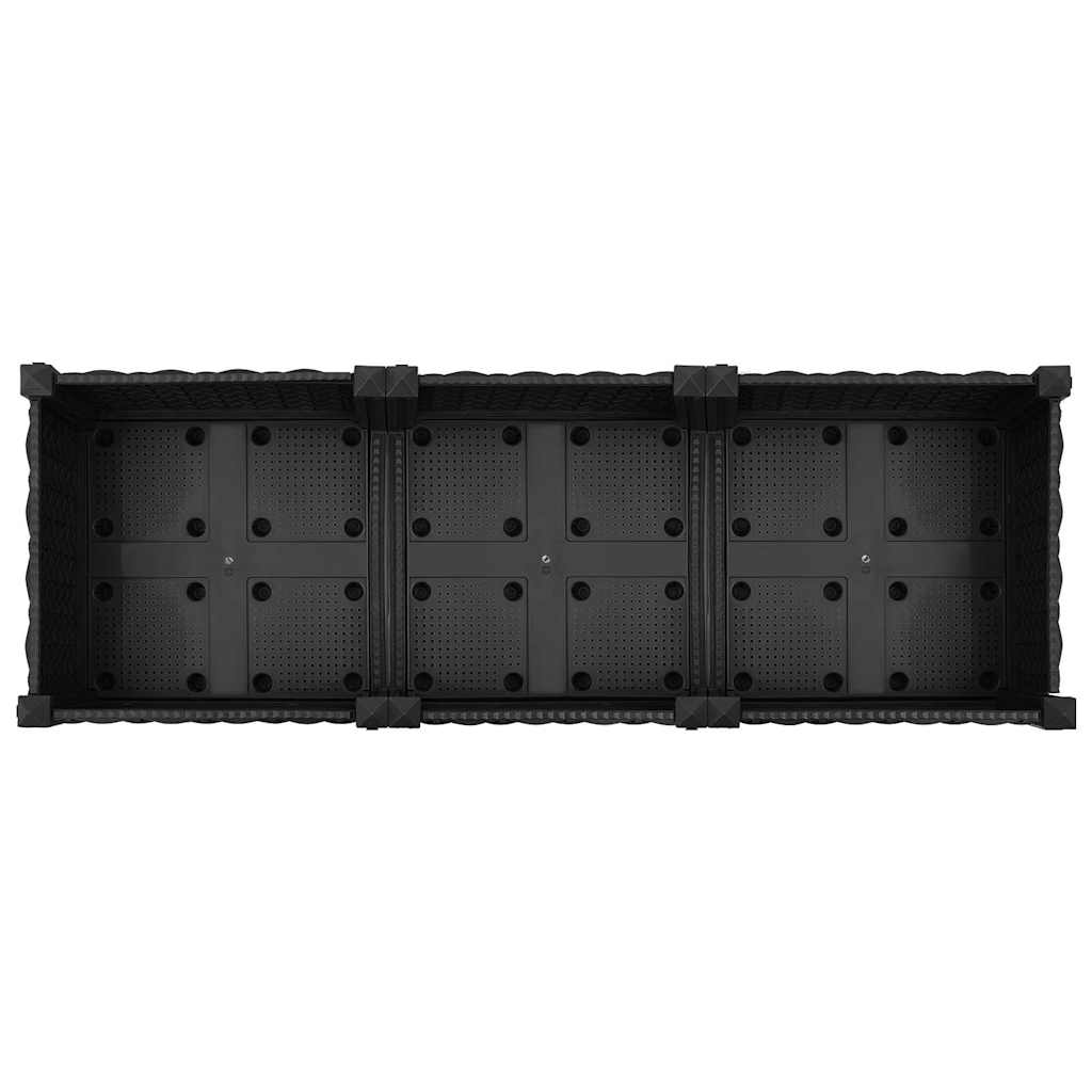 vidaXL Ζαρντινιέρα 120 x 40 x 71 εκ. από Πολυπροπυλένιο - Image 5