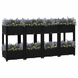 vidaXL Ζαρντινιέρα 160 x 40 x 71 εκ. από Πολυπροπυλένιο