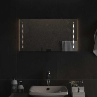 vidaXL Καθρέφτης Μπάνιου με LED 70x40 εκ.