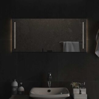 vidaXL Καθρέφτης Μπάνιου με LED 90x40 εκ.