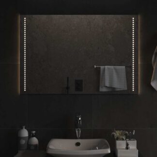 vidaXL Καθρέφτης Μπάνιου με LED 90x60 εκ.