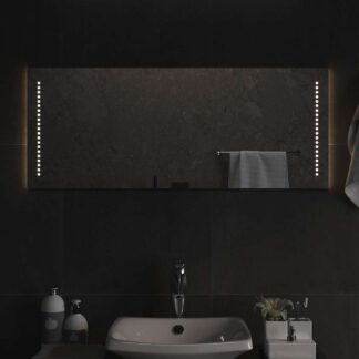 vidaXL Καθρέφτης Μπάνιου με LED 100x40 εκ.
