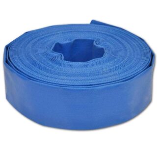 vidaXL Μάνικα Νερού Πλακέ 25 μ. 3" από PVC