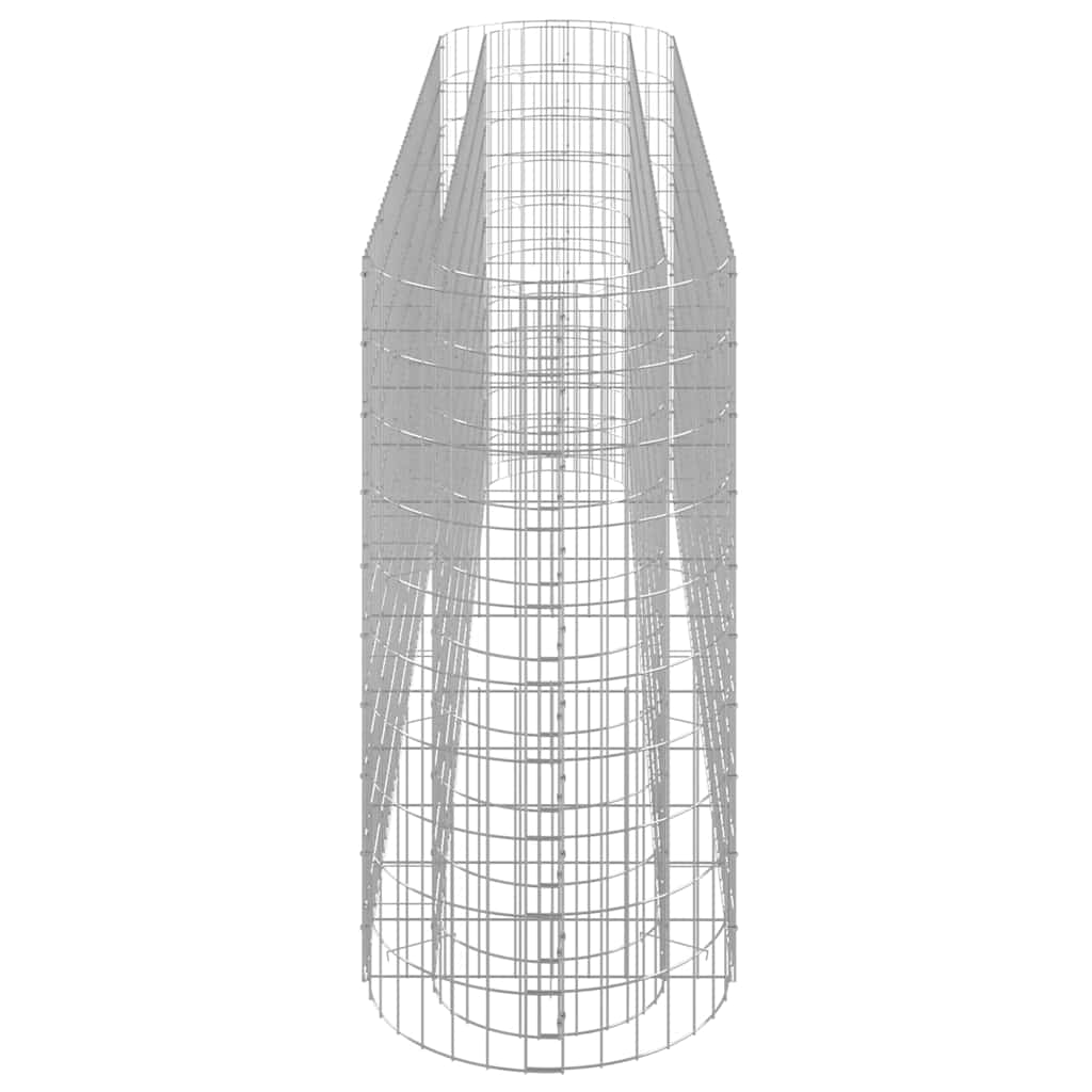 vidaXL Συρματοκιβώτιο-Γλάστρα Υπερυψωμένη 260x50x100 εκ Γαλβαν. Ατσάλι - Image 4