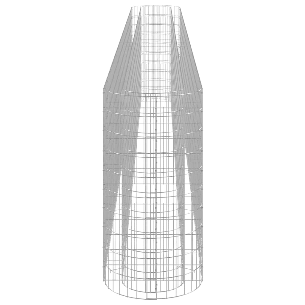 vidaXL Συρματοκιβώτιο-Γλάστρα Υπερυψωμένη 540x50x100 εκ Γαλβαν. Ατσάλι - Image 5