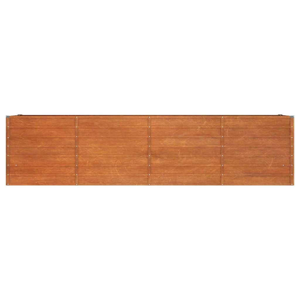vidaXL Ζαρντινιέρα Σκουριασμένο 320x80x77 εκ. Ατσάλι Σκληρυθέν Αέρα - Image 4