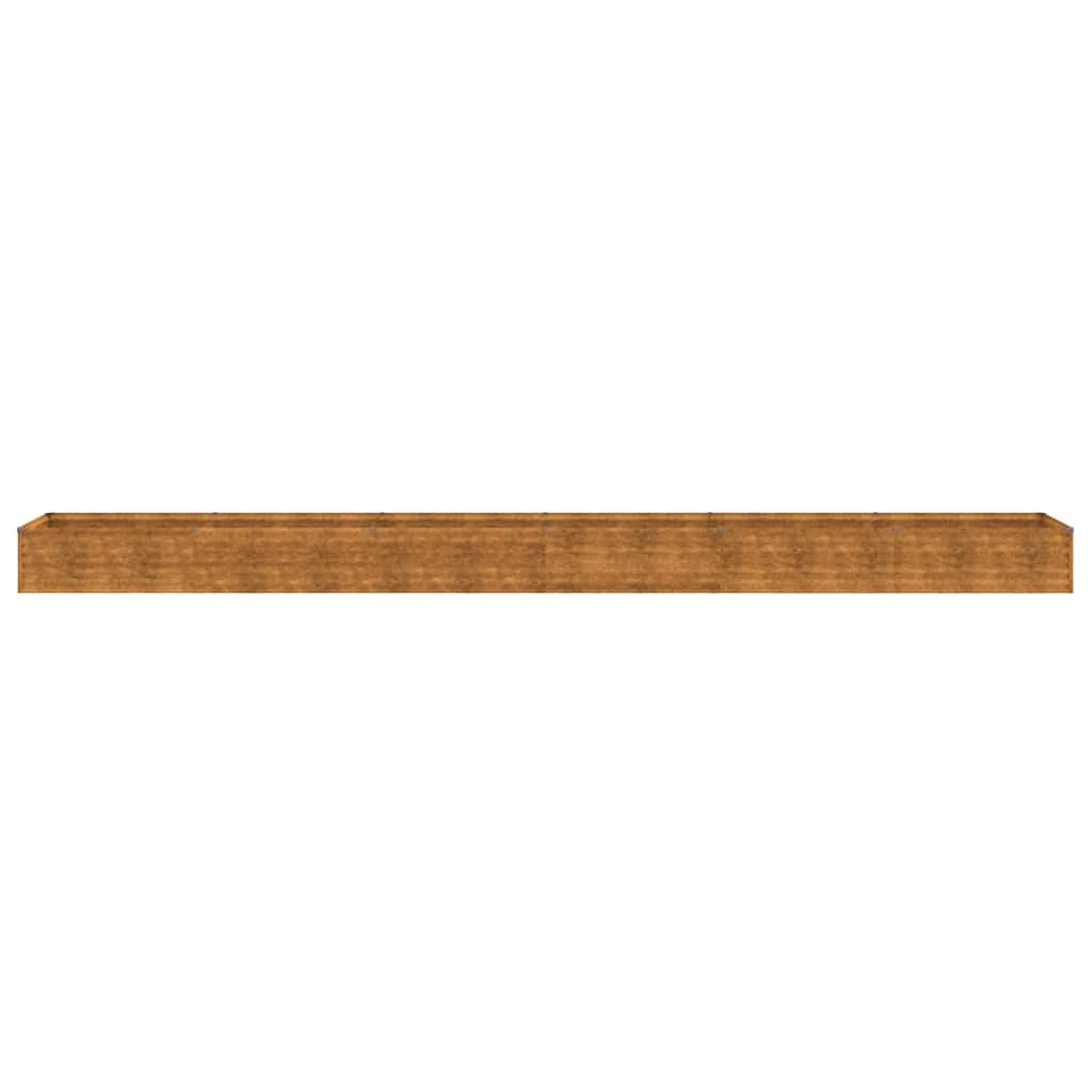 vidaXL Υπερυψωμένο Ζαρντινιέρα Κήπου 580x50x36 εκ. από Ατσάλι Corten - Image 4