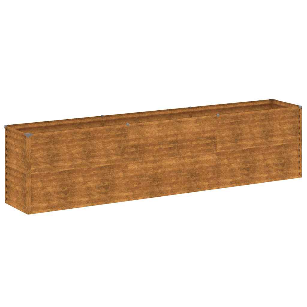 vidaXL Υπερυψωμένο Ζαρντινιέρα Κήπου 291 x 50 x 69 εκ. από Ατσάλι Corten - Image 2