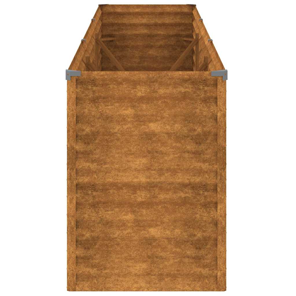vidaXL Υπερυψωμένο Ζαρντινιέρα Κήπου 291 x 50 x 69 εκ. από Ατσάλι Corten - Image 5