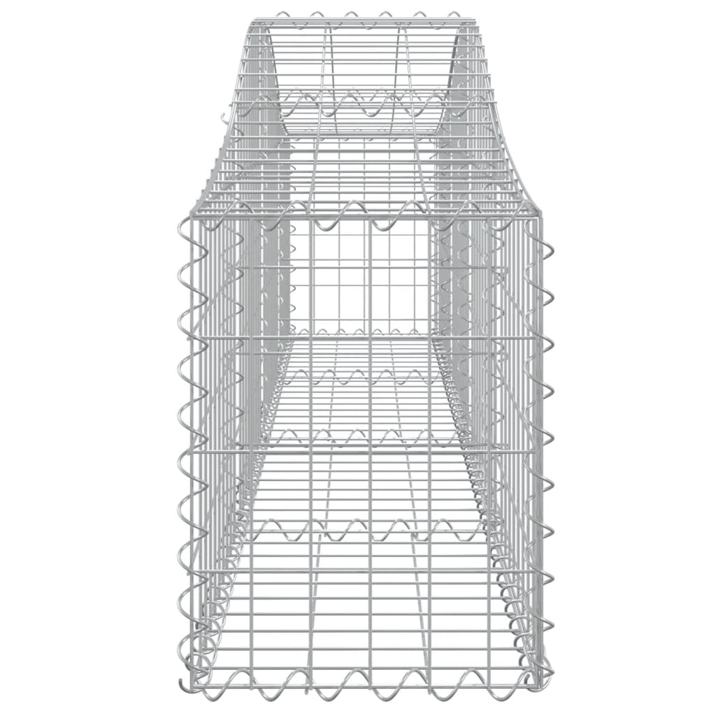 vidaXL Συρματοκιβώτια Τοξωτά 14 τεμ. 200x30x40/60 εκ. Γαλβαν. Ατσάλι - Image 5