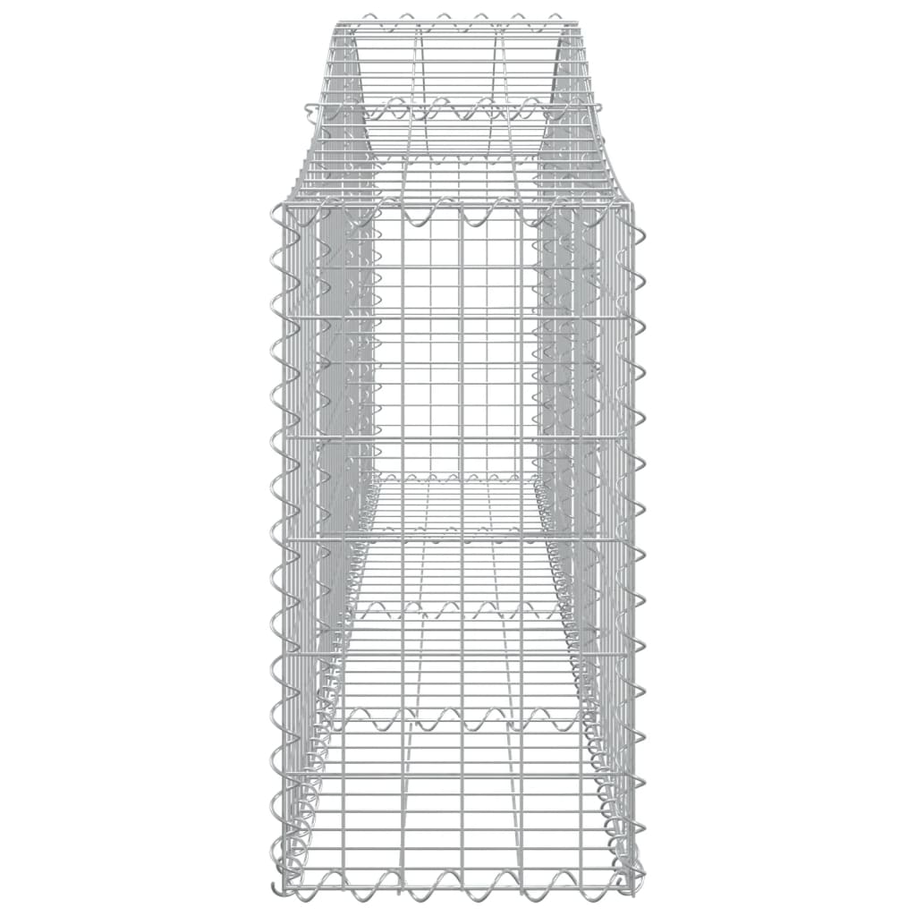vidaXL Συρματοκιβώτια Τοξωτά 30 τεμ. 200x30x60/80 εκ. Γαλβαν. Ατσάλι - Image 5