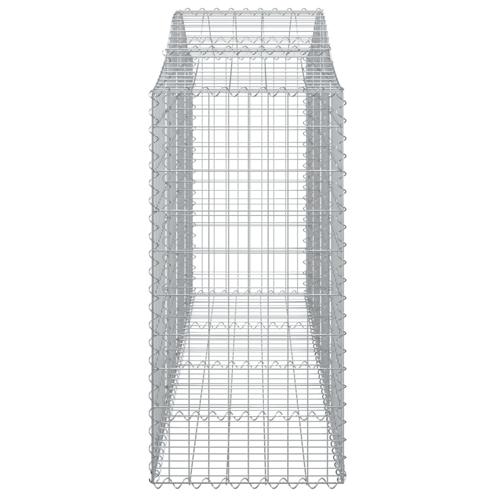 vidaXL Συρματοκιβώτια Τοξωτά 30 τεμ. 200x50x100/120 εκ. Γαλβαν. Ατσάλι - Image 5
