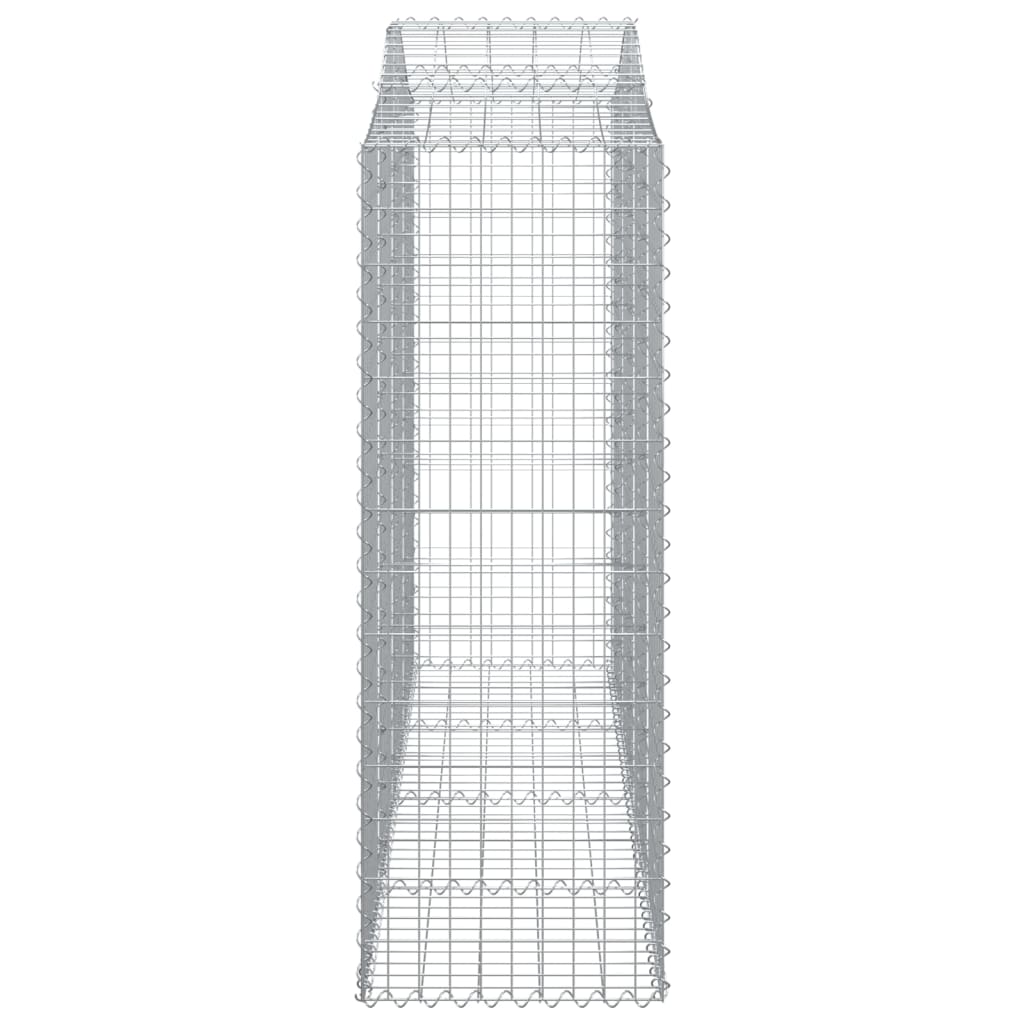 vidaXL Συρματοκιβώτια Τοξωτά 11 τεμ. 200x50x140/160 εκ. Γαλβαν. Ατσάλι - Image 5