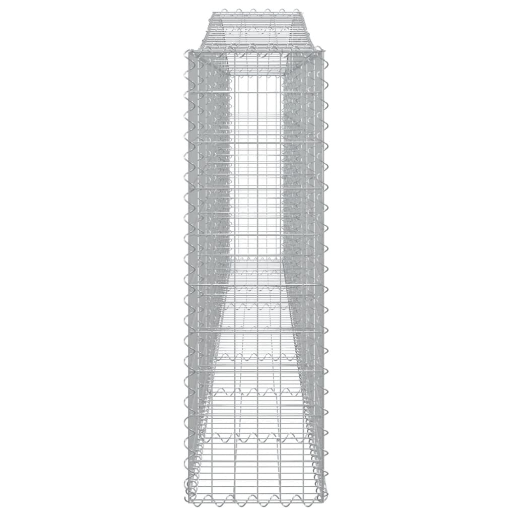 vidaXL Συρματοκιβώτια Τοξωτά 25 τεμ. 400x30x100/120 εκ. Γαλβαν. Ατσάλι - Image 5