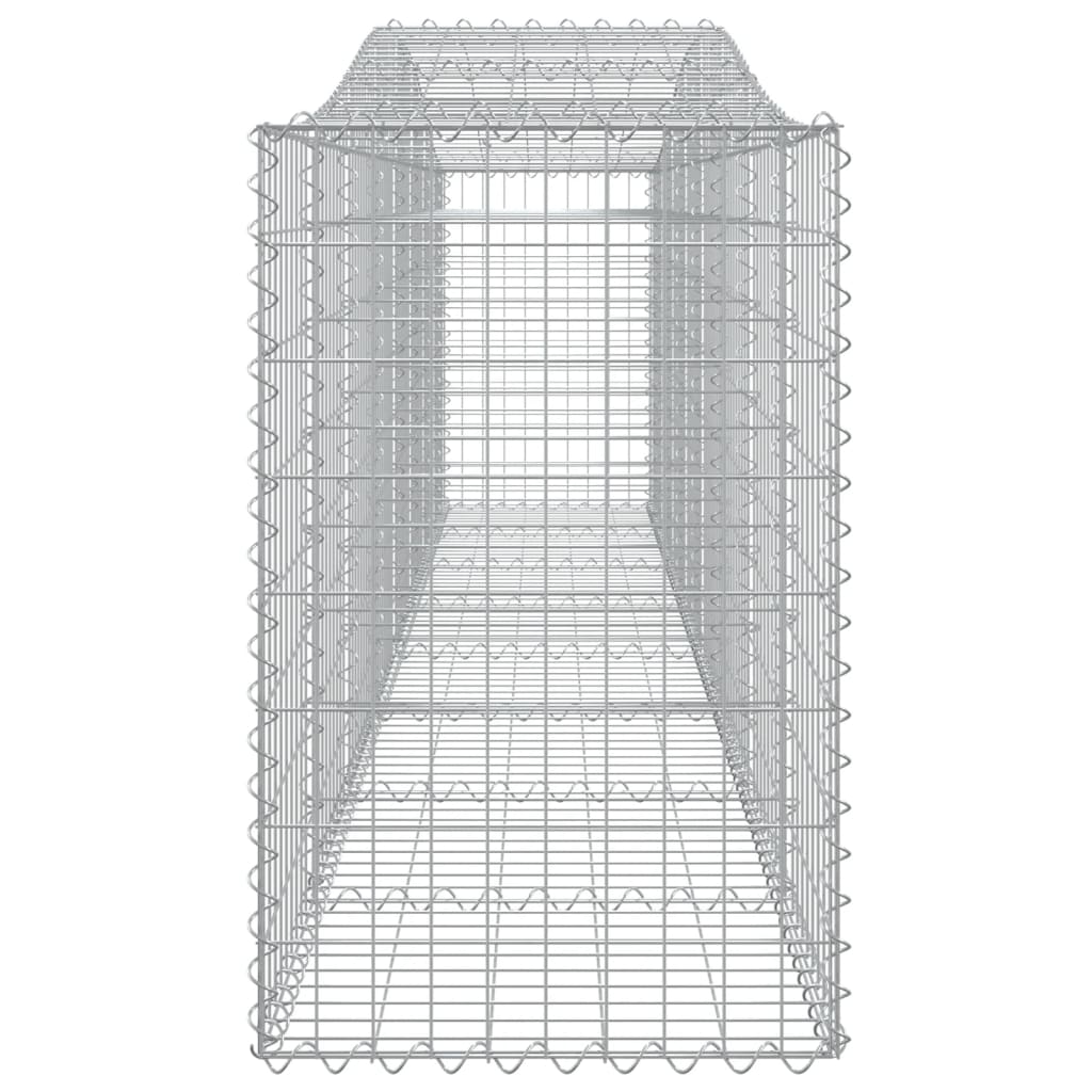vidaXL Συρματοκιβώτια Τοξωτά 9 τεμ. 400x50x80/100 εκ. Γαλβαν. Ατσάλι - Image 5