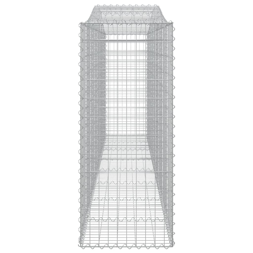 vidaXL Συρματοκιβώτια Τοξωτά 20 τεμ. 400x50x120/140 εκ. Γαλβαν. Ατσάλι - Image 5