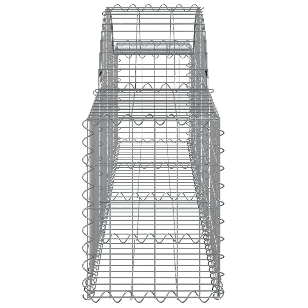 vidaXL Συρματοκιβώτια Τοξωτά 20 τεμ. 200x30x40/60 εκ. Γαλβαν. Ατσάλι - Image 5