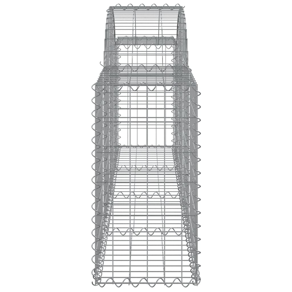 vidaXL Συρματοκιβώτια Τοξωτά 13 τεμ. 200x30x60/80 εκ. Γαλβαν. Ατσάλι - Image 5