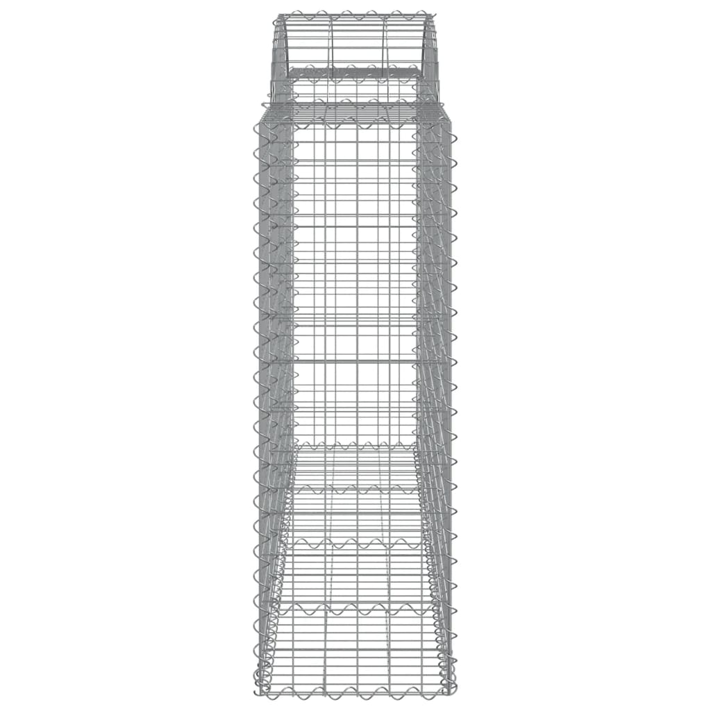 vidaXL Συρματοκιβώτια Τοξωτά 11 τεμ. 200x50x120/140 εκ. Γαλβαν. Ατσάλι - Image 5
