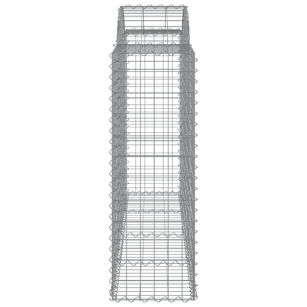 vidaXL Συρματοκιβώτια Τοξωτά 30 τεμ. 200x50x120/140 εκ. Γαλβαν. Ατσάλι - Image 5