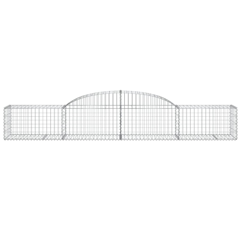vidaXL Συρματοκιβώτια Τοξωτά 20 τεμ. 300x50x40/60 εκ. Γαλβαν. Ατσάλι - Image 4