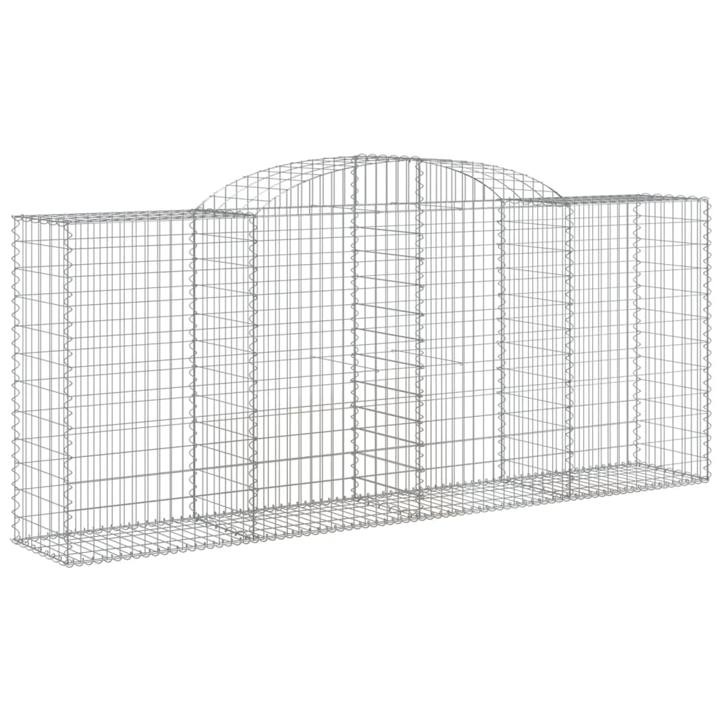 vidaXL Συρματοκιβώτια Τοξωτά 17 τεμ. 300x50x120/120 εκ. Γαλβαν. Ατσάλι - Image 3